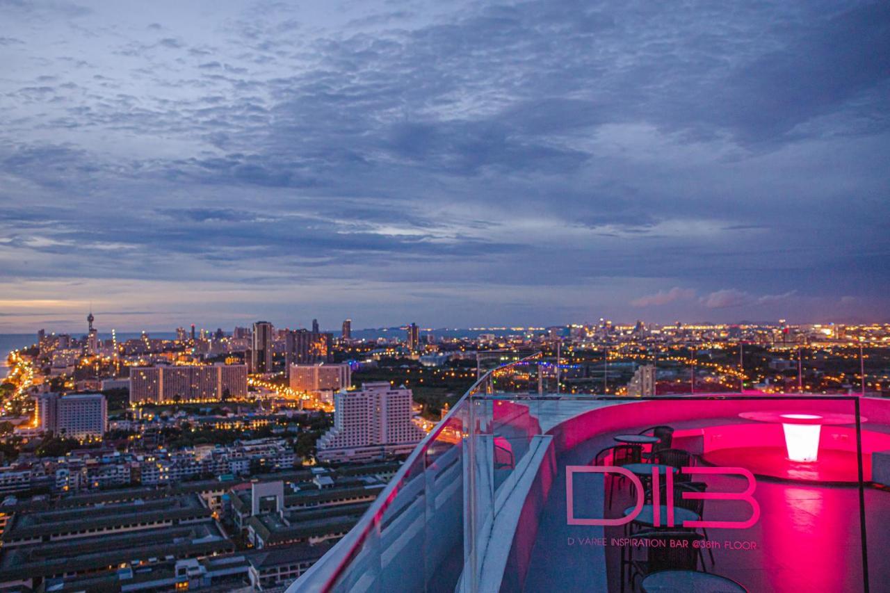 D Varee Jomtien Beach, Pattaya Exterior photo View from the rooftop